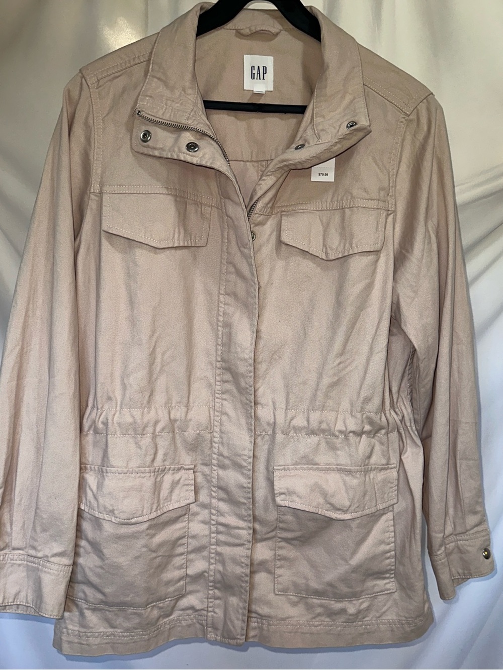 Pink GAP Utility Jacket